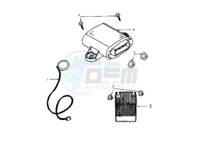 ELYSTAR TSDI - 50 cc drawing ELECTRONIC ANTITHEFT