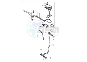 BW'S ORIGINAL 50 drawing FRONT MASTER CYLINDER