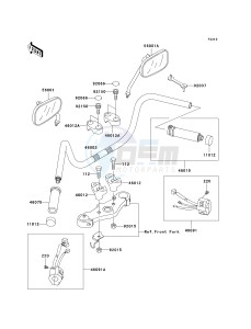 VN 1500 N [VULCAN 1500 CLASSIC FI] (N1-N3) [VULCAN 1500 CLASSIC FI] drawing HANDLEBAR