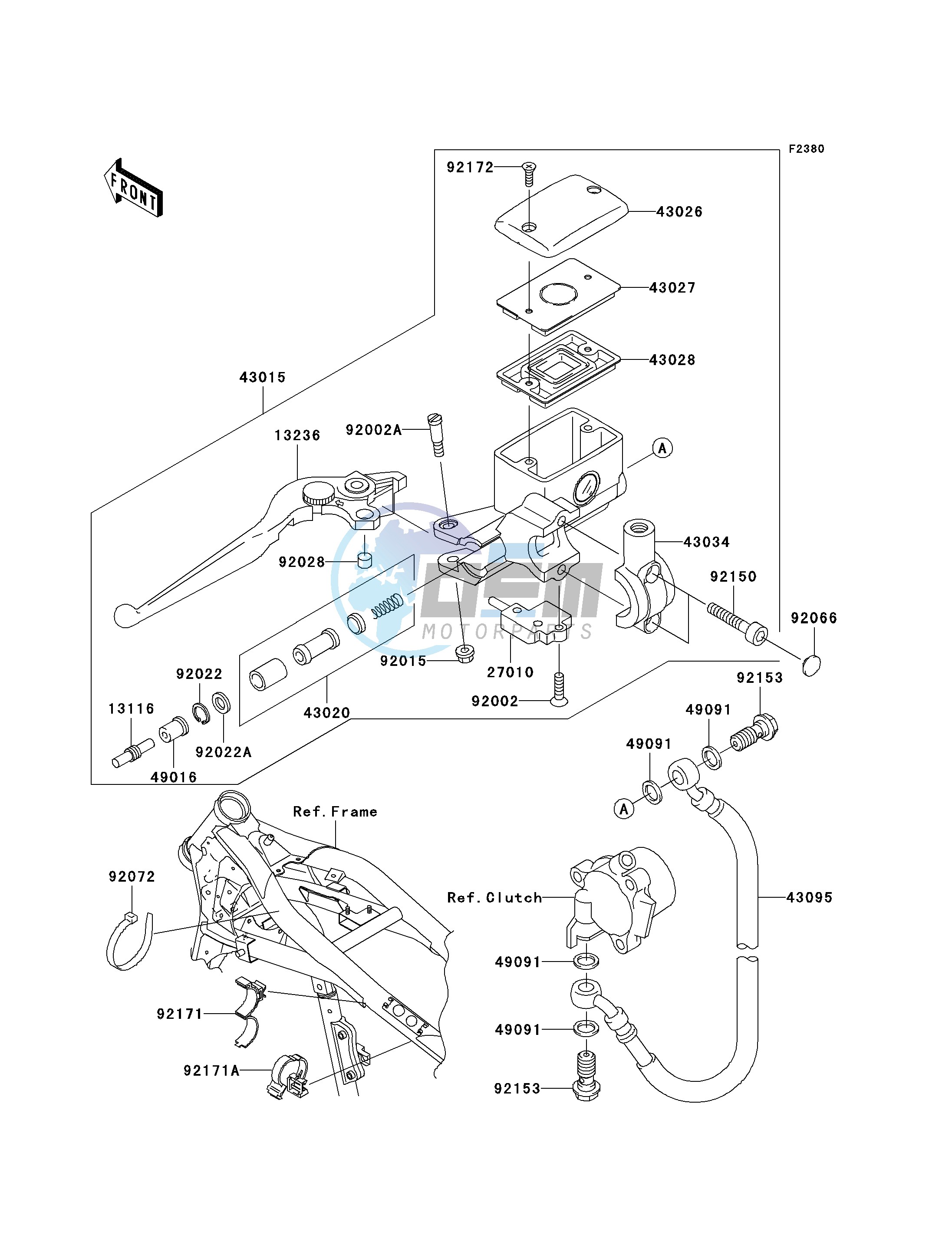 CLUTCH MASTER CYLINDER