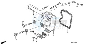 FES125B drawing CYLINDER HEAD COVER