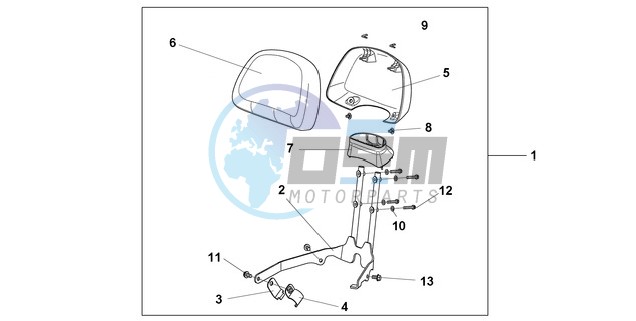 BACKREST *NHB01*