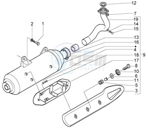 X9 500 Evolution (abs) drawing Silencer