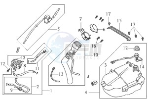 DD50 FIX drawing FUEL TANK - FUEL CUT