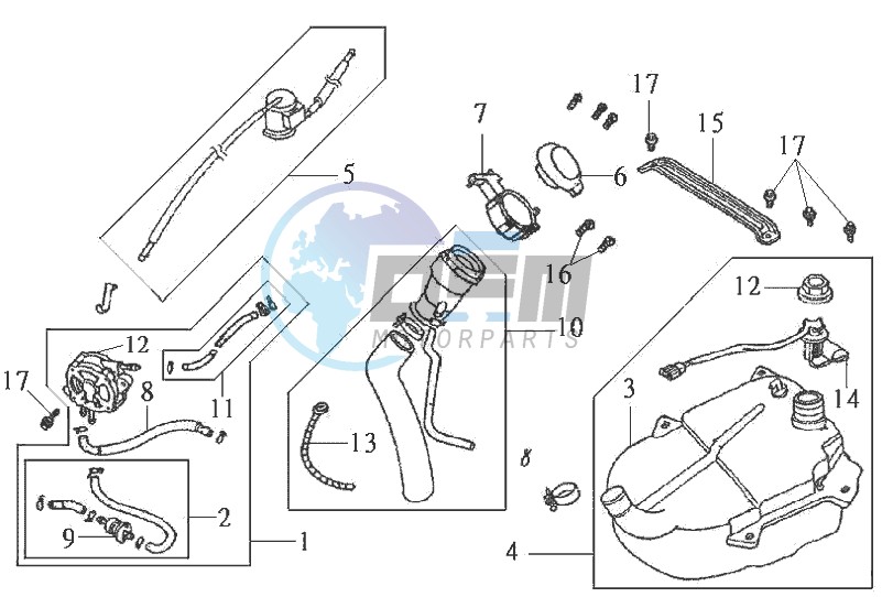 FUEL TANK - FUEL CUT