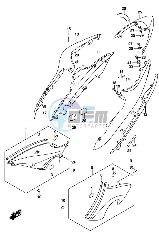 FRAME COVER (GSX-S1000AL8 E21)