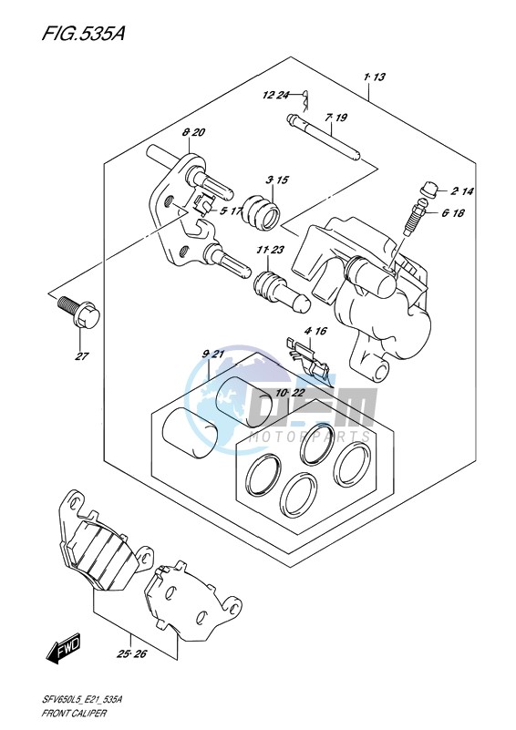 FRONT CALIPER