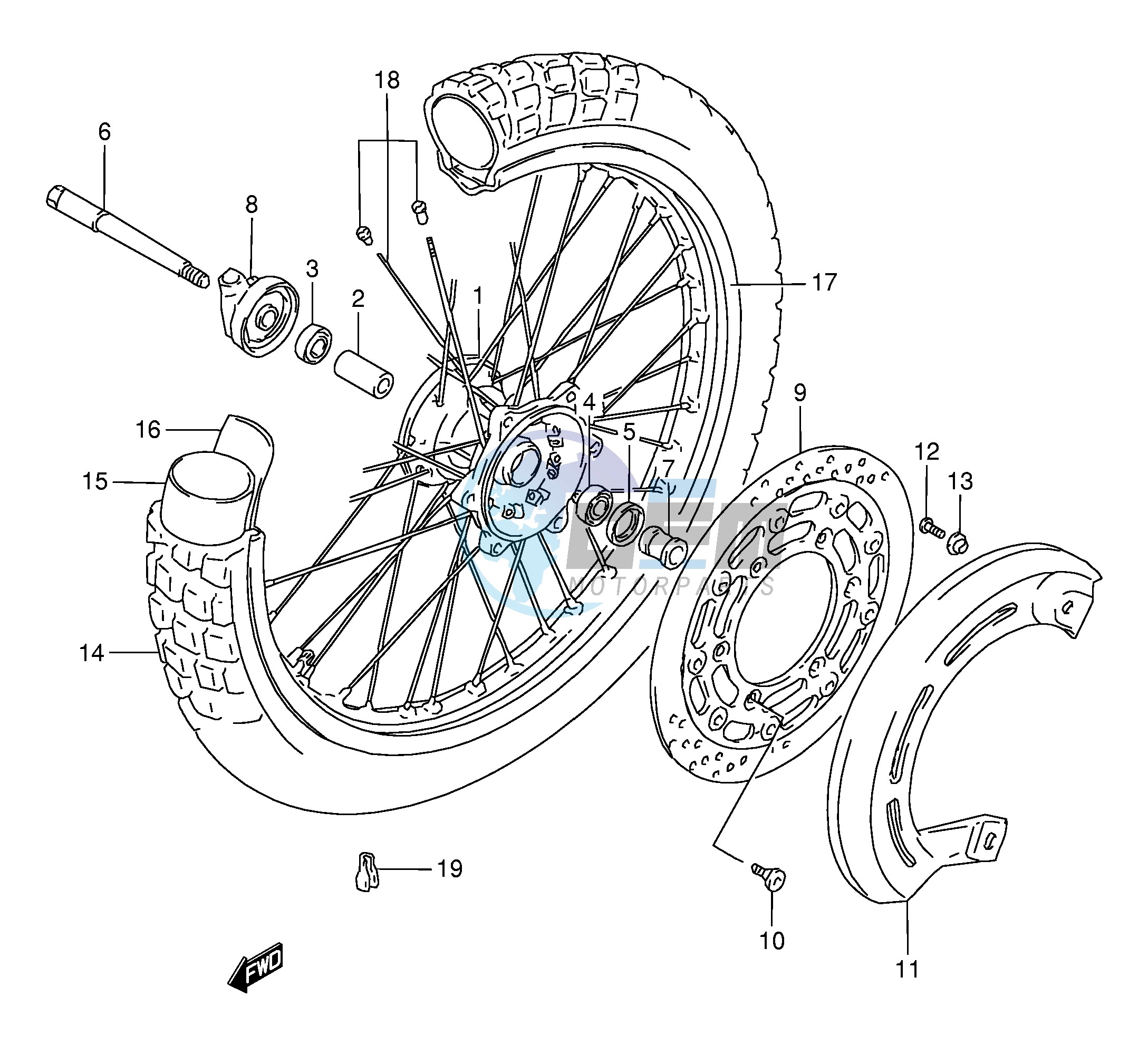 FRONT WHEEL