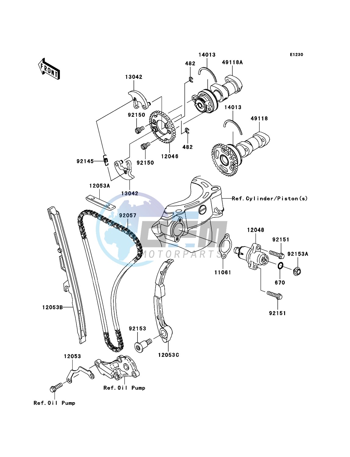 Camshaft(s)/Tensioner