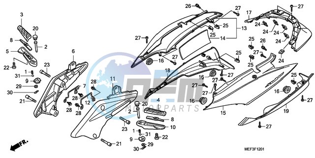 BODY COVER (FJS400D9/FJS4 00A)