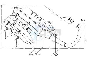 CITY 50 drawing EXHAUST