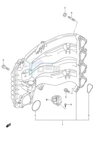 DF 70A drawing Intake Manifold