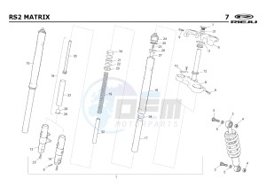 RS2 MATRIX 50 drawing SUSPENSION