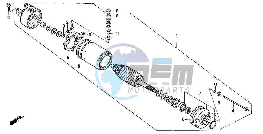 STARTING MOTOR