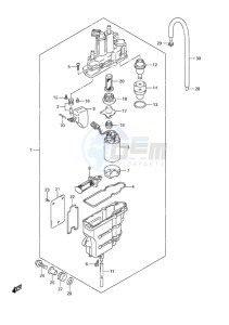 DF 60A drawing Fuel Vapor Separator