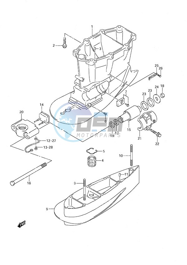 Drive Shaft Housing