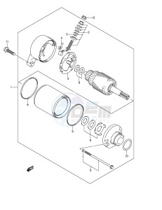 DL650 (E2) V-Strom drawing STARTING MOTOR