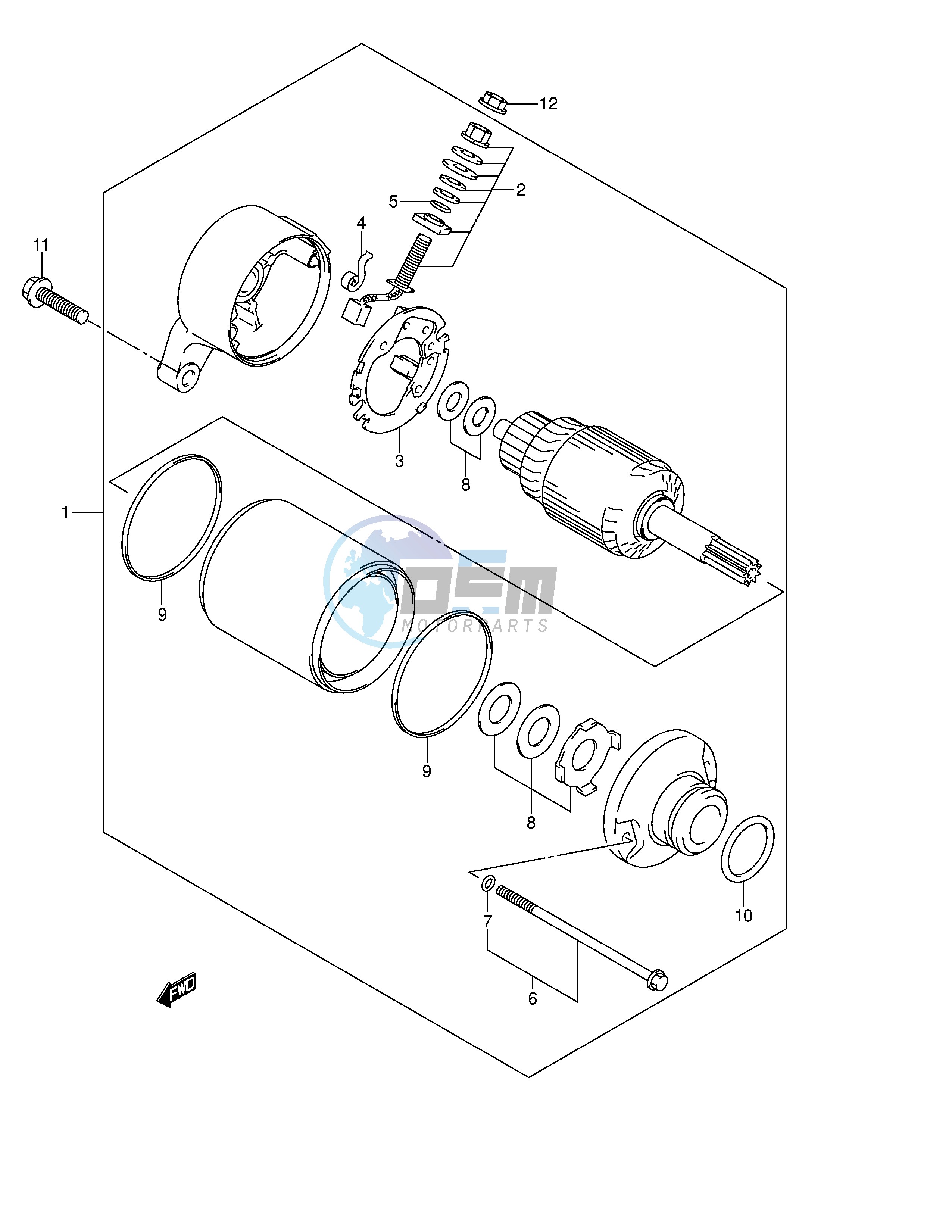 STARTING MOTOR