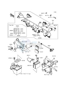 VULCAN 900 CLASSIC VN900BFF GB XX (EU ME A(FRICA) drawing Chassis Electrical Equipment