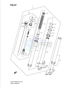 GSX-R1000 drawing FRONT DAMPER