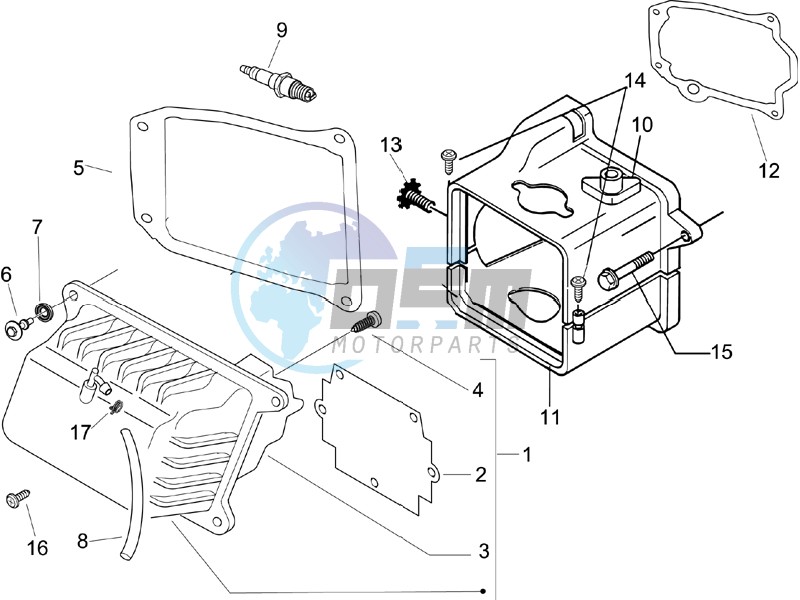 Cylinder head cover