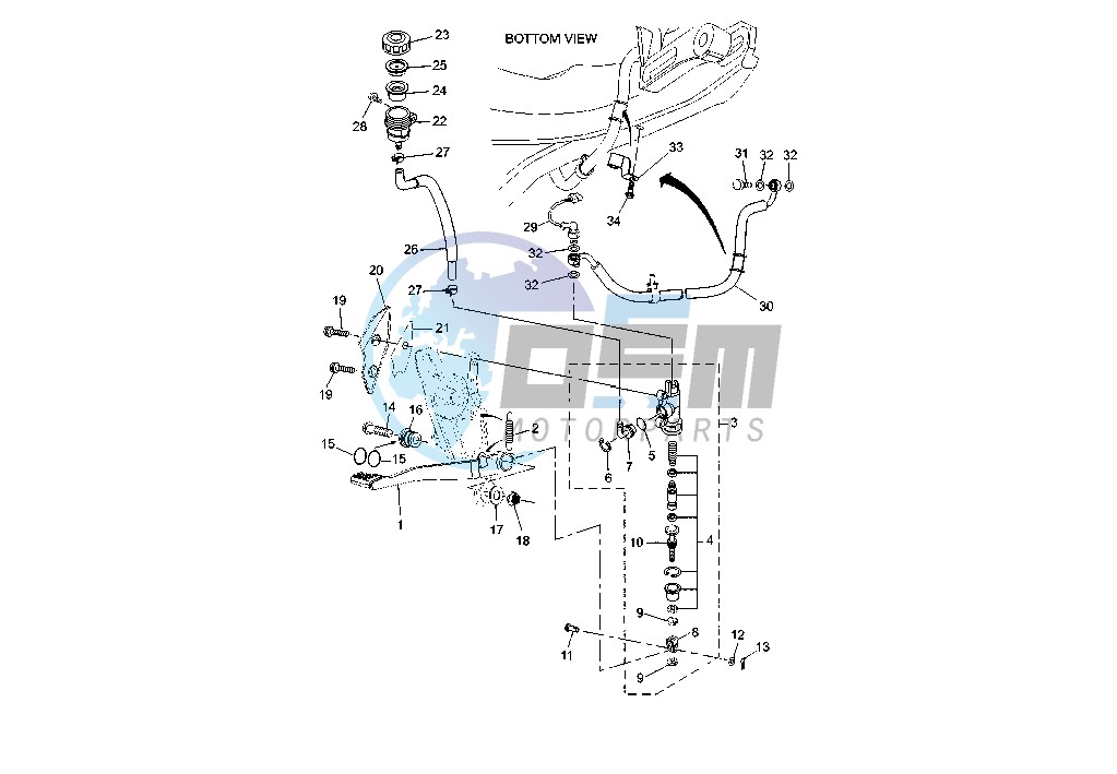 REAR MASTER CYLINDER