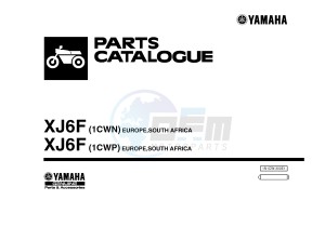 XJ6F 600 DIVERSION F (1CWP 1CWN) drawing .1-Front-Page