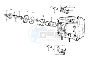 X9 EVOLUTION 500 drawing Camshaft