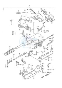 DF 40 drawing Tiller Handle