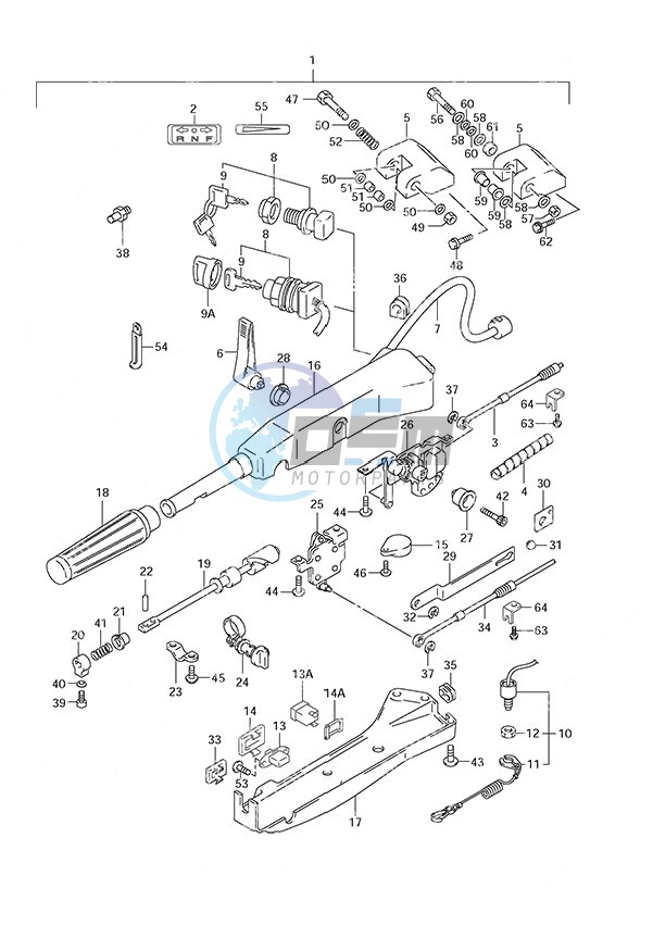 Tiller Handle