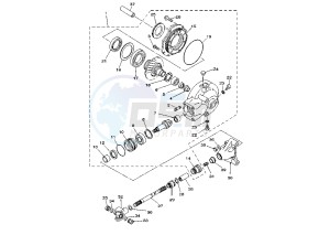 XVS A DRAG STAR CLASSIC 650 drawing DRIVE SHAFT