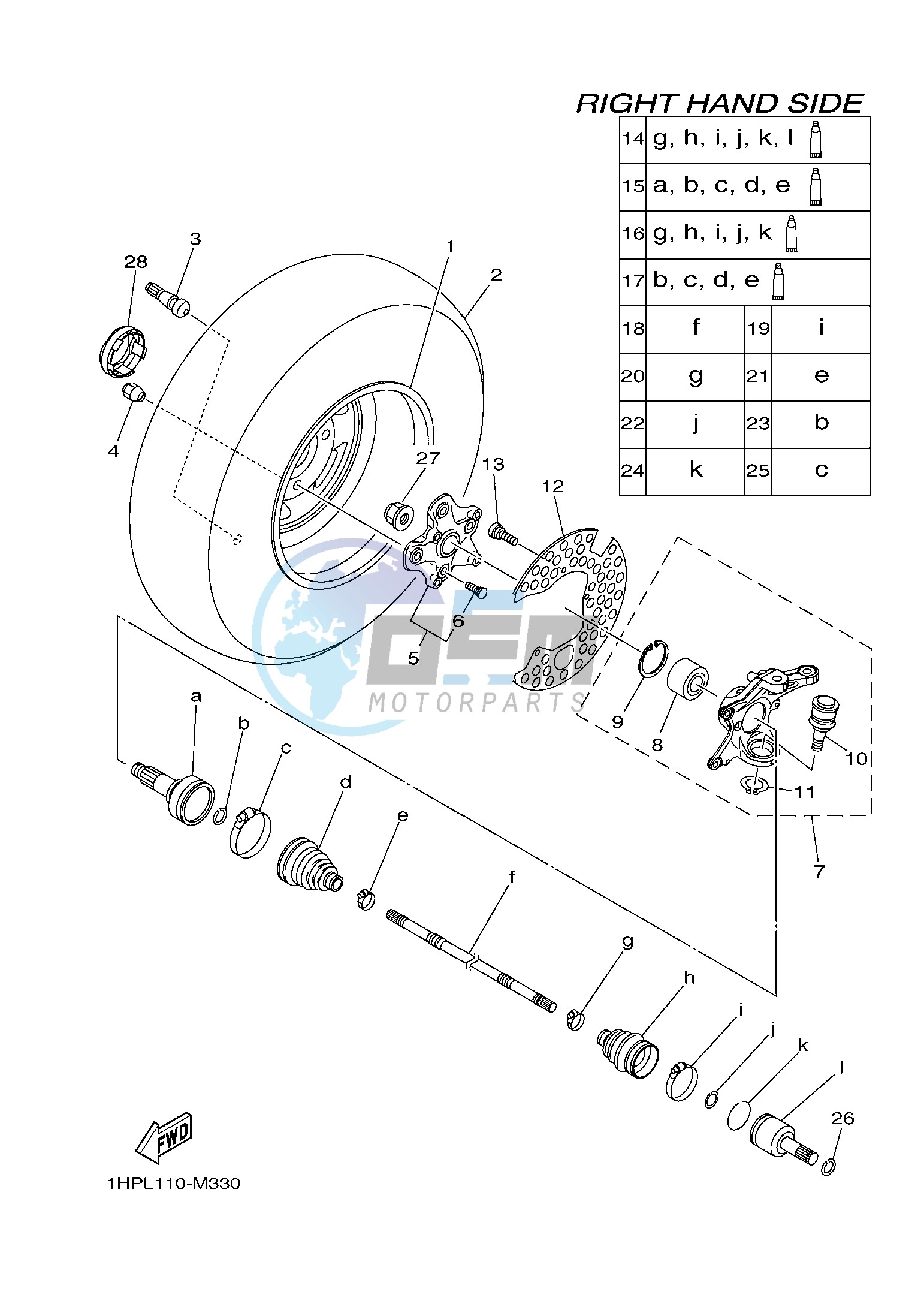 FRONT WHEEL 2