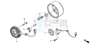 FJS600D 400 SILVER WING drawing GENERATOR