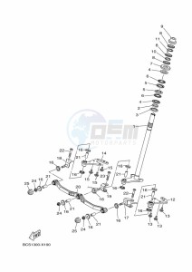 MWS155-A TRICITY 155 (BGD1) drawing STEERING 2