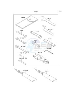 VN 900 D[VULCAN 900 CLASSIC LT] (6F-9F) D9F drawing OWNERS TOOLS