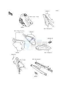 KX 80 R T [KX80] (R4-T4 BIG WHEEL R5) [KX 80 BIG WHEEL] drawing LABELS-- KX80-R5- -