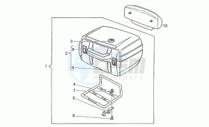 California 1100 EV (V11 EV Usa) EV (V11 EV Usa) drawing Top box