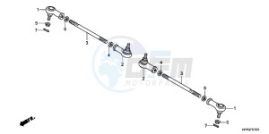 TRX420FEC drawing TIE ROD