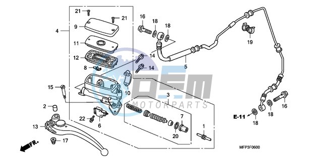 CLUTCH MASTER CYLINDER