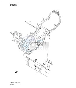 AN400Z drawing FRAME (AN400AL1 E24)