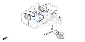 CBF600NA drawing WINKER (CBF600N/NA)