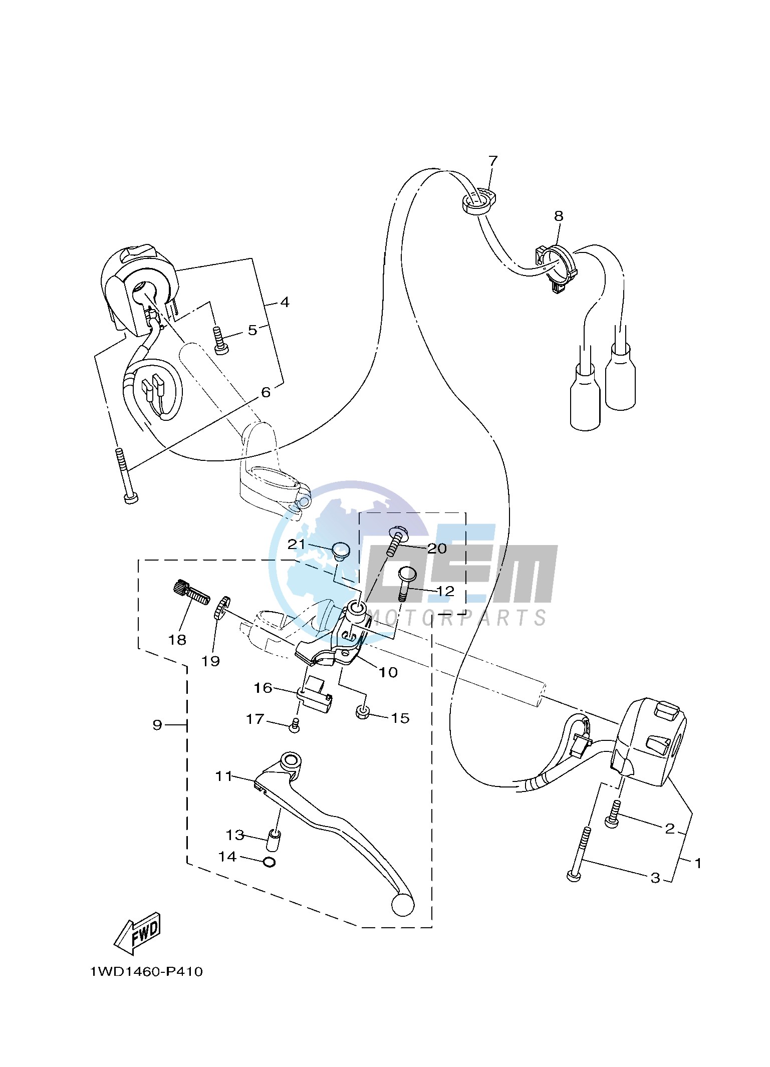 HANDLE SWITCH & LEVER