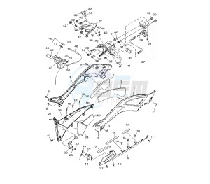 XP T-MAX 530 drawing SIDE COVER 2