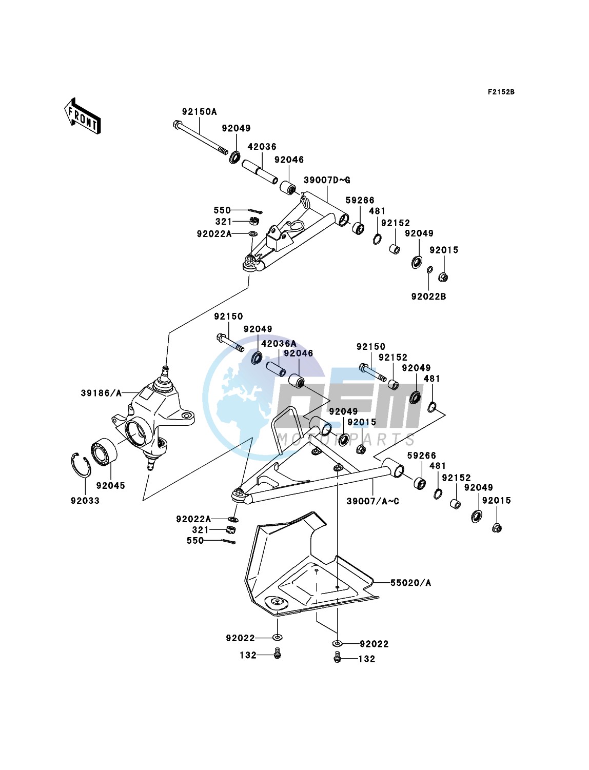 Front Suspension(EU,UK)