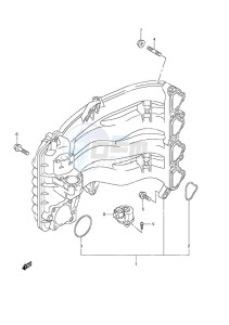 DF 90A drawing Intake Manifold