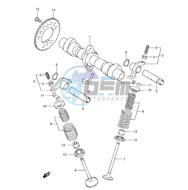 CAMSHAFT - VALVE