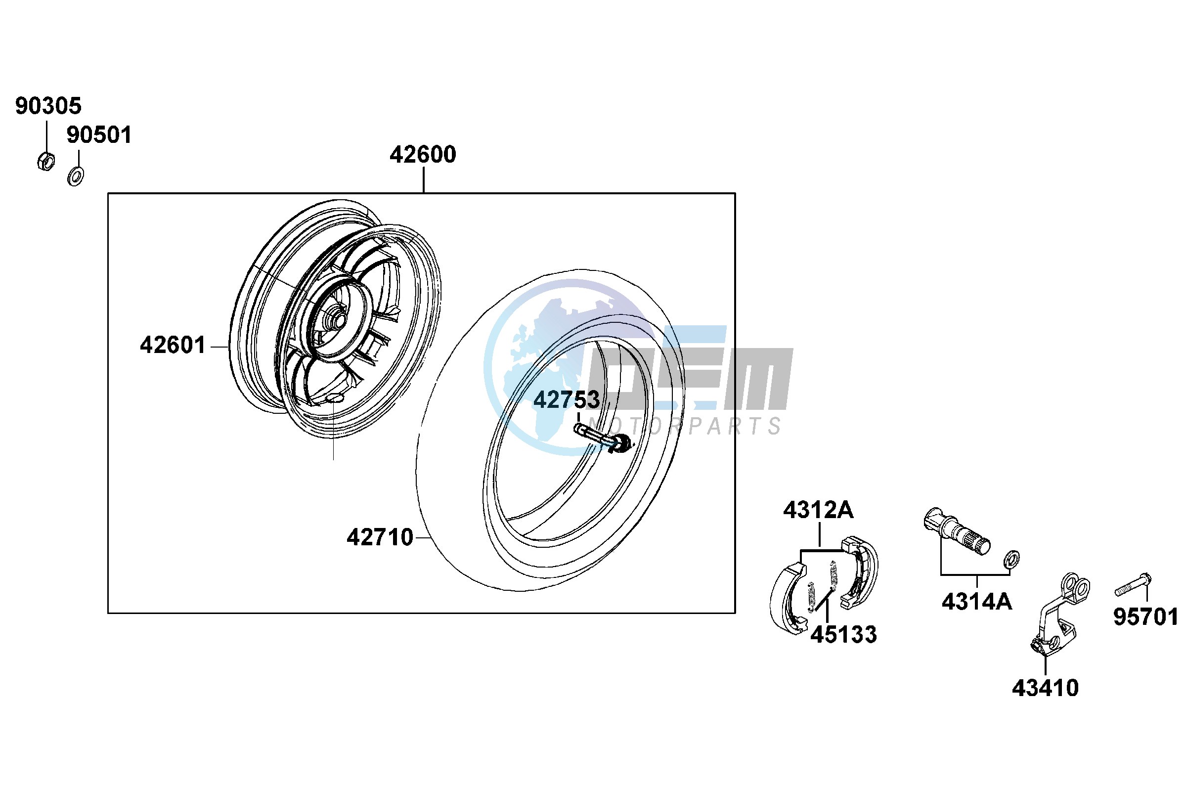 Rear Wheel