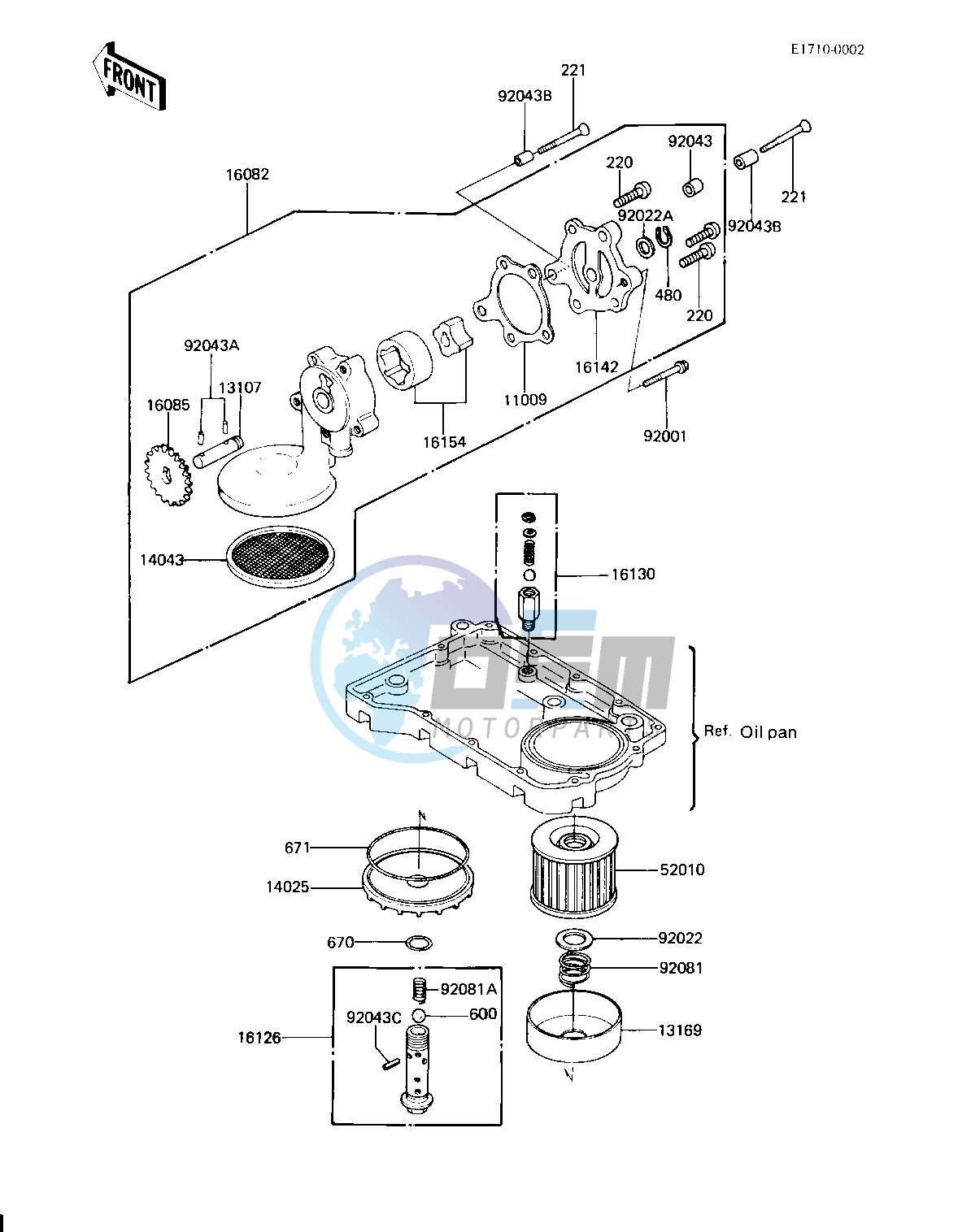 OIL PUMP_OIL FILTER -- 81-83 H2_H3_H4- -