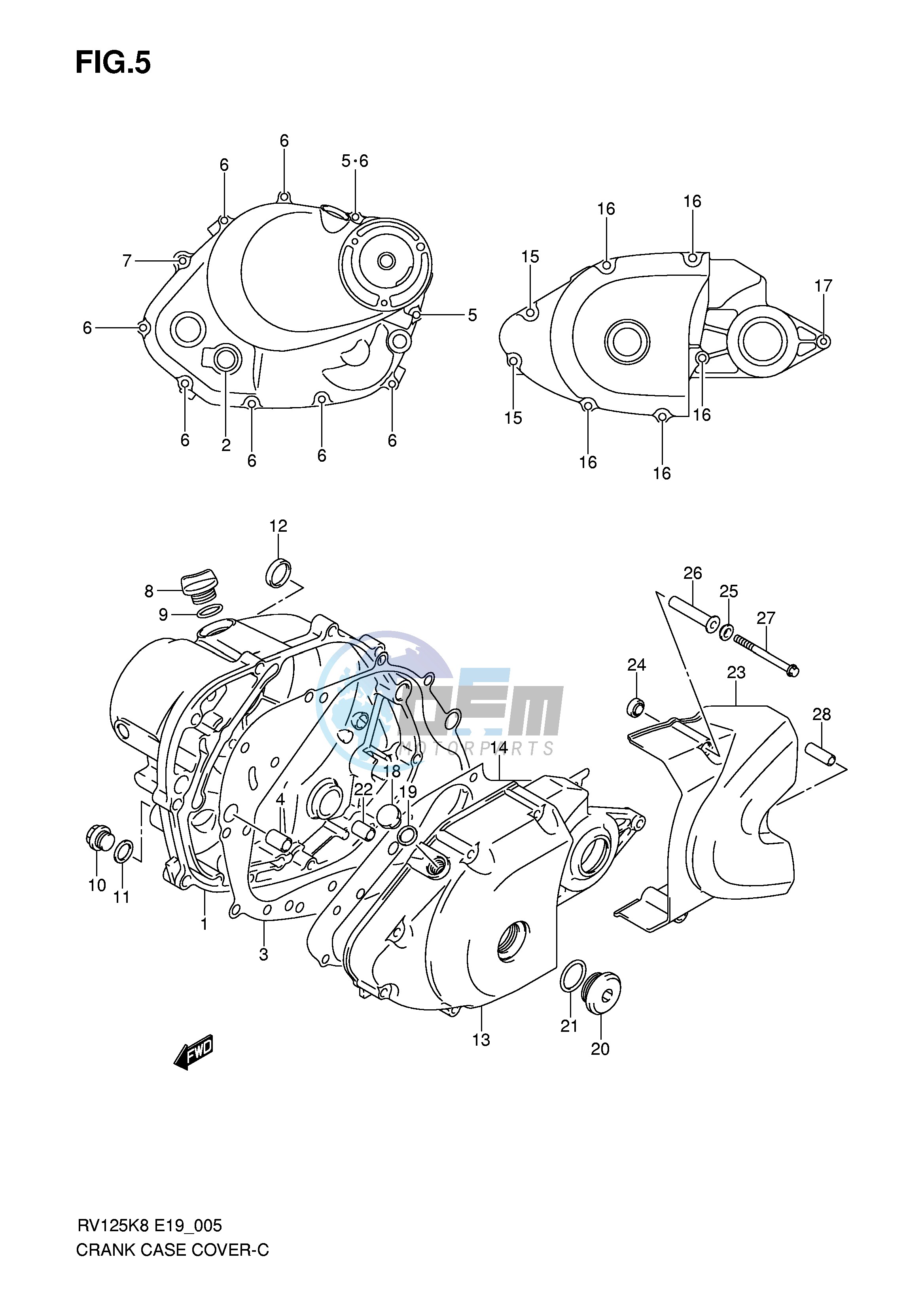 CRANKCASE COVER