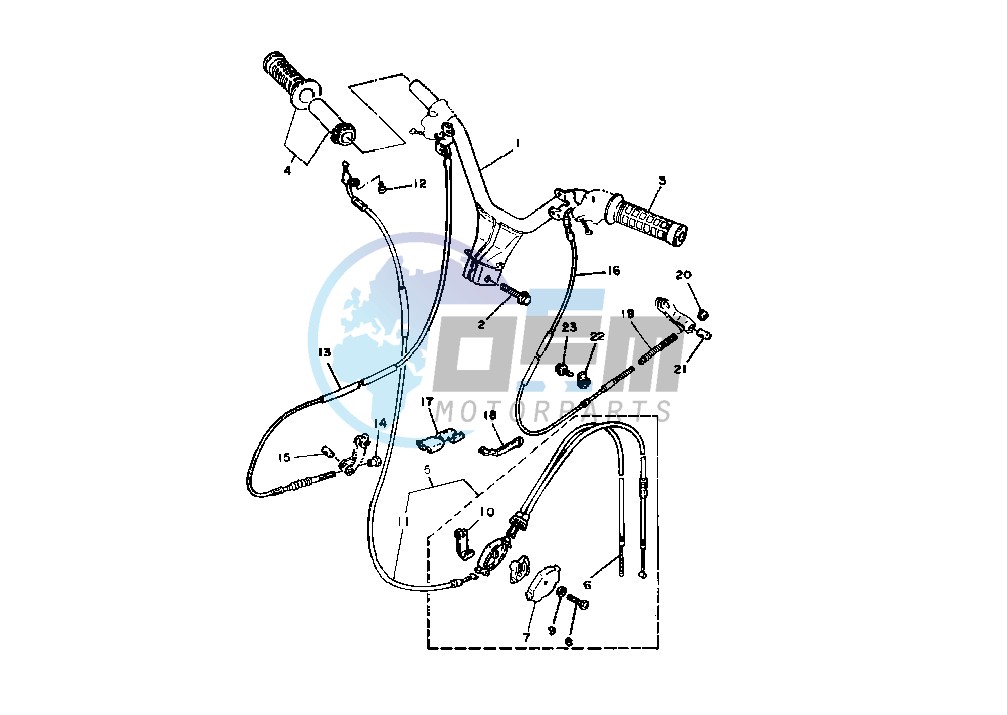 STEERING HANDLE -CABLE